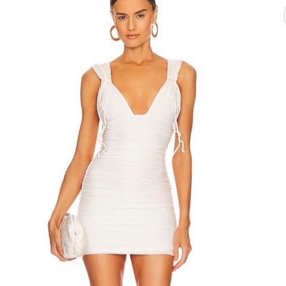 Camila Coelho White Mini Dress